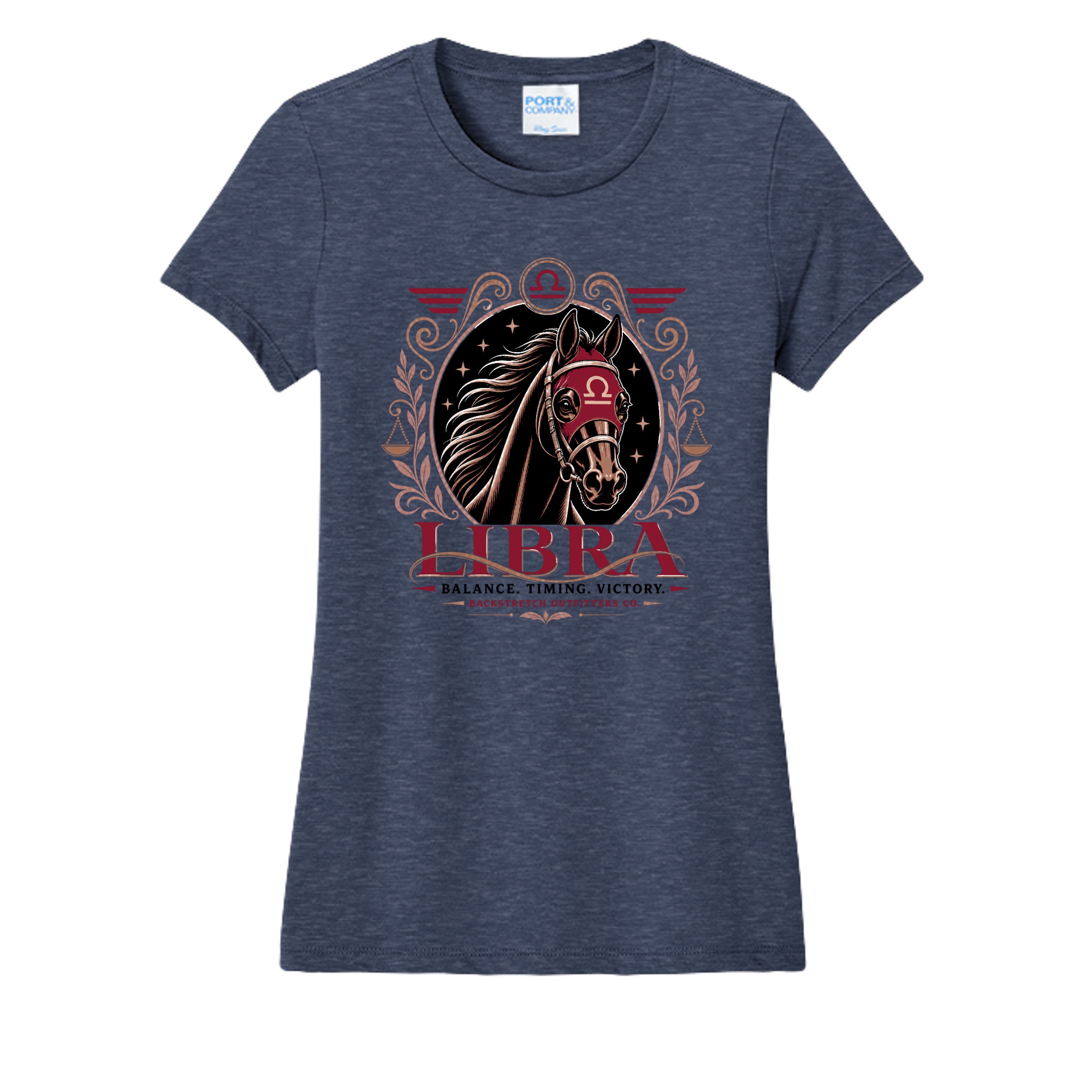 Heather Navy - LPC450 - FRONT