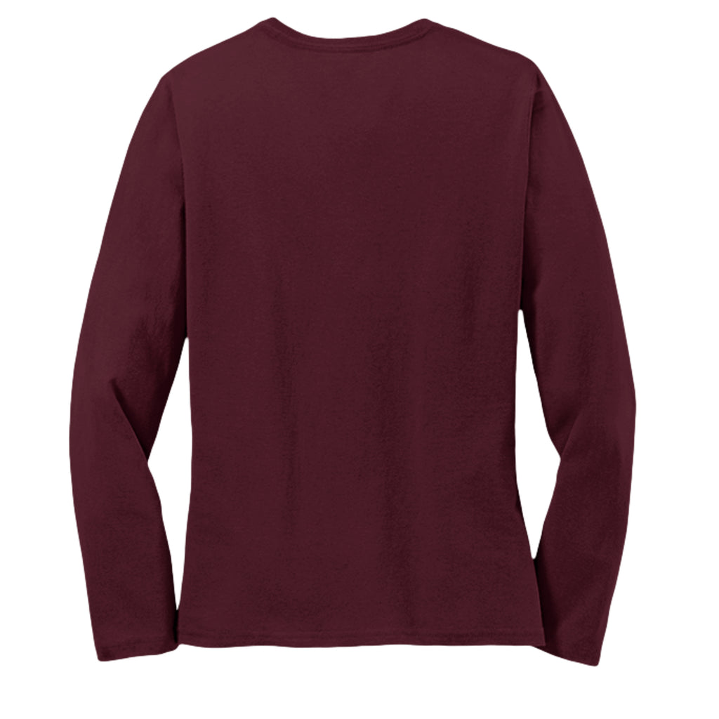 Athletic Maroon - LPC54LS - BACK