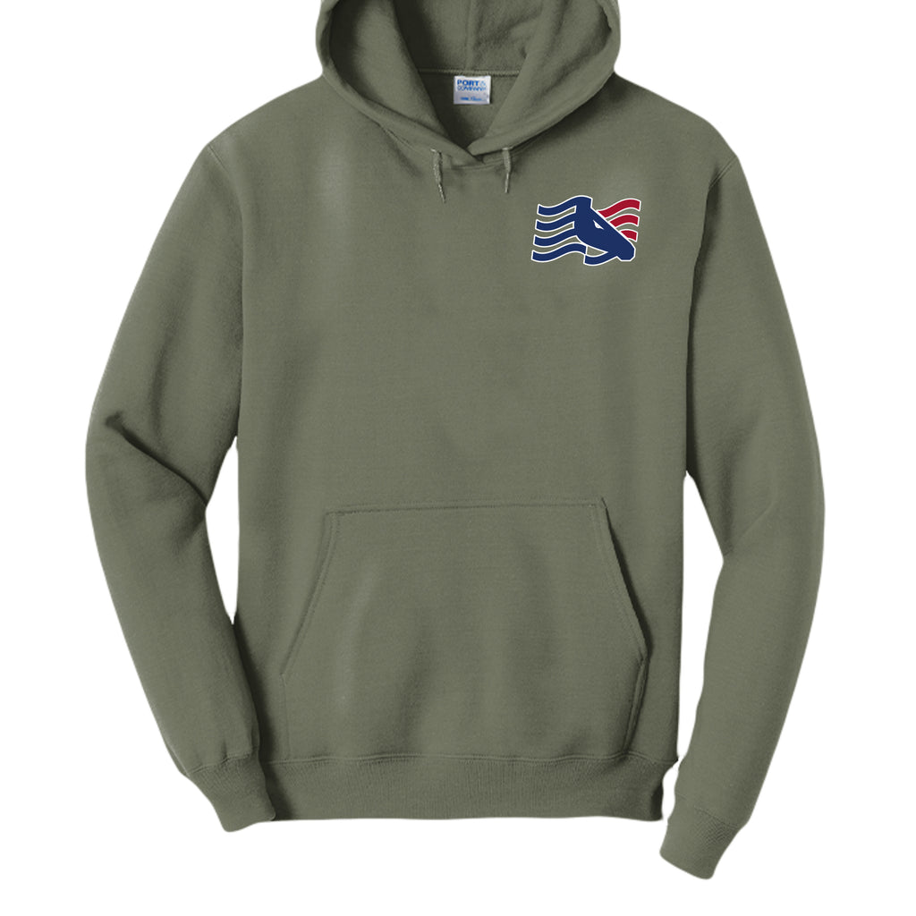 Olive Drab Green Heather - PC78H - FRONT