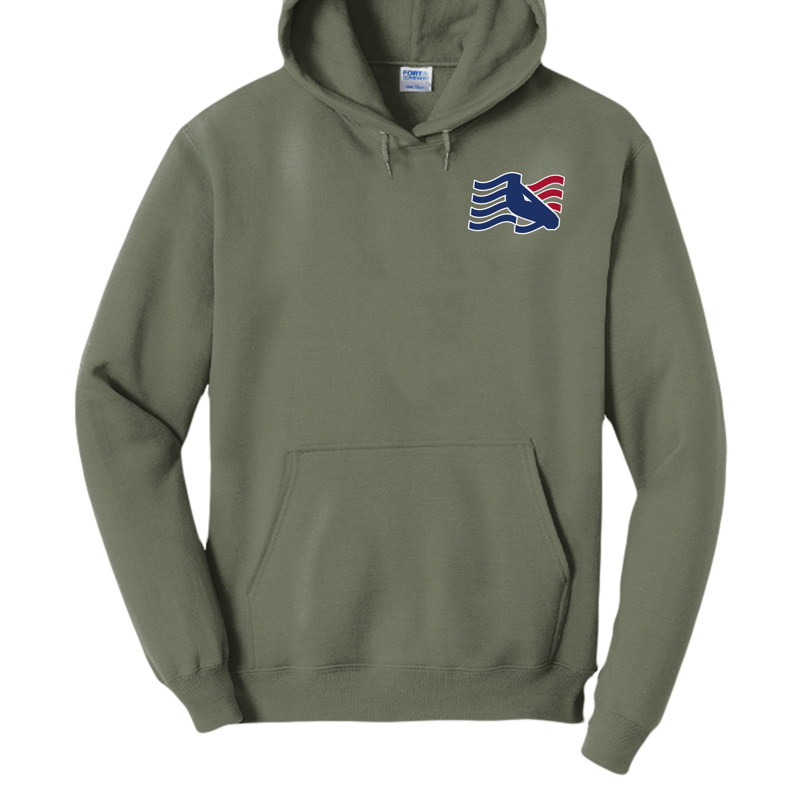 Olive Drab Green Heather - PC78H - FRONT